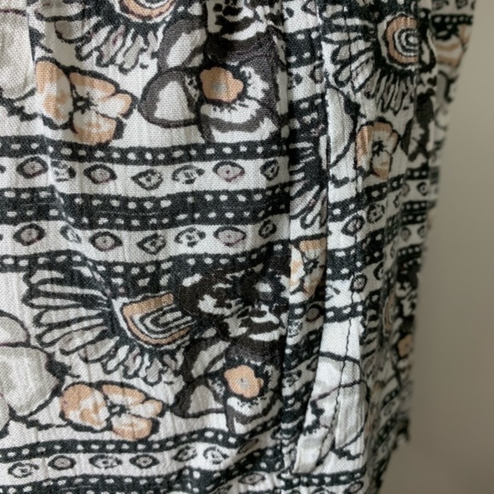 NWT American Eagle stretch beaded lace up romper - Picture 11 of 13